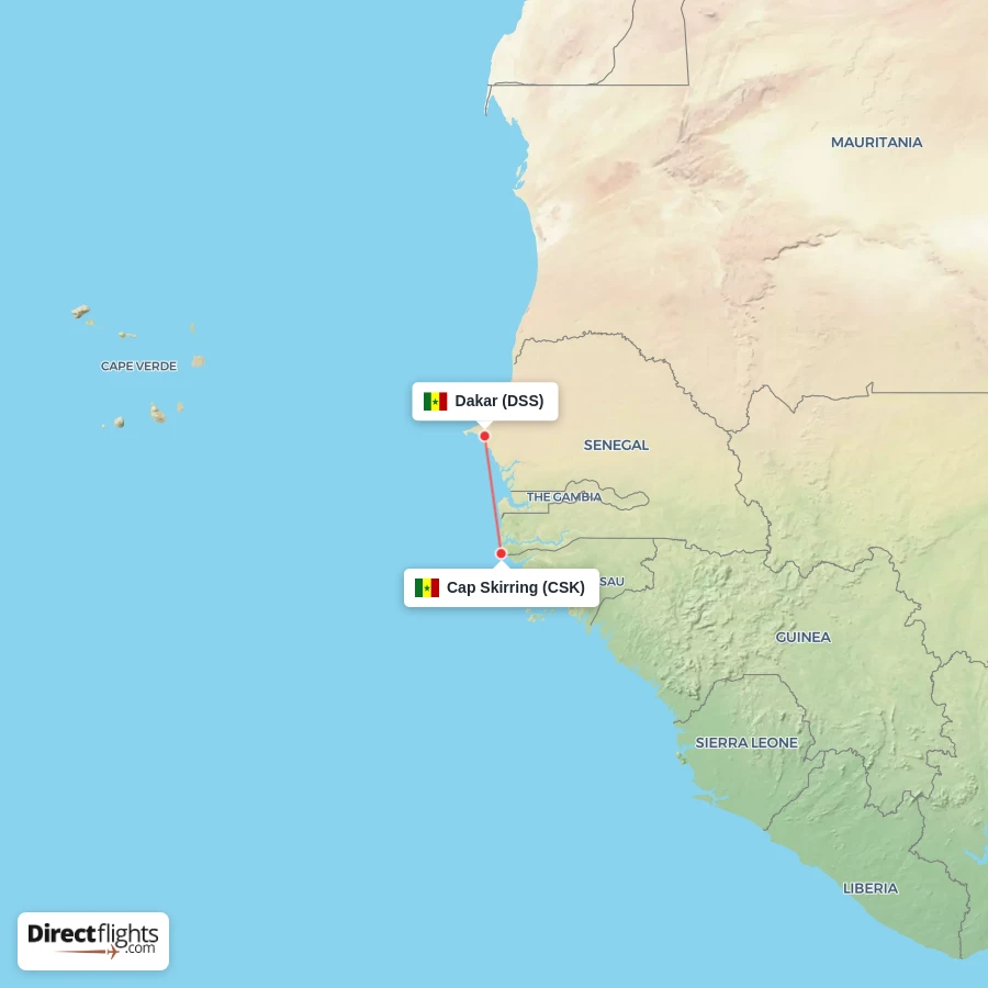 DSS - CSK route map