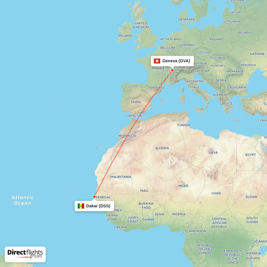 DSS - GVA route map