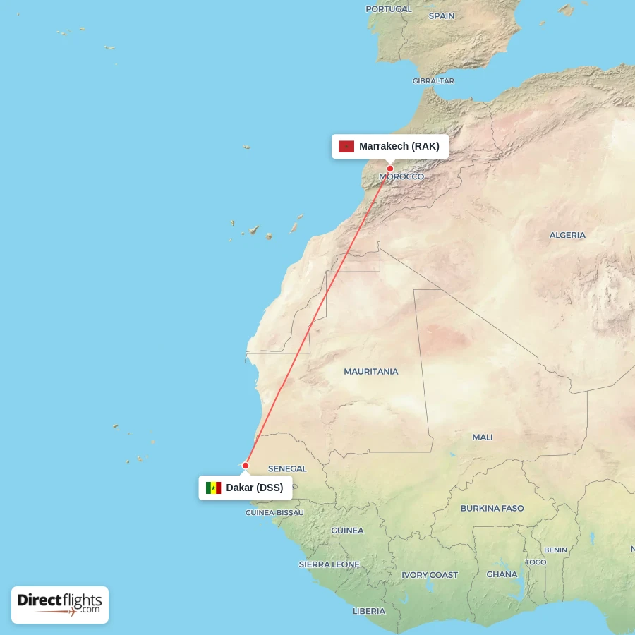 DSS - RAK route map