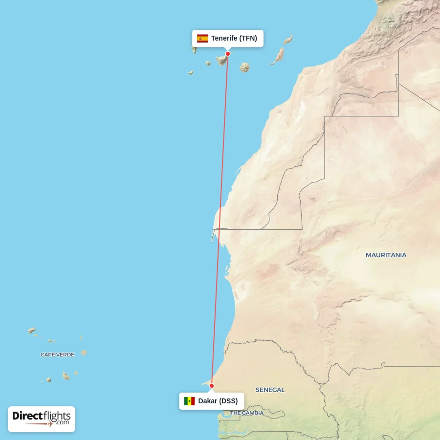 DSS - TFN route map