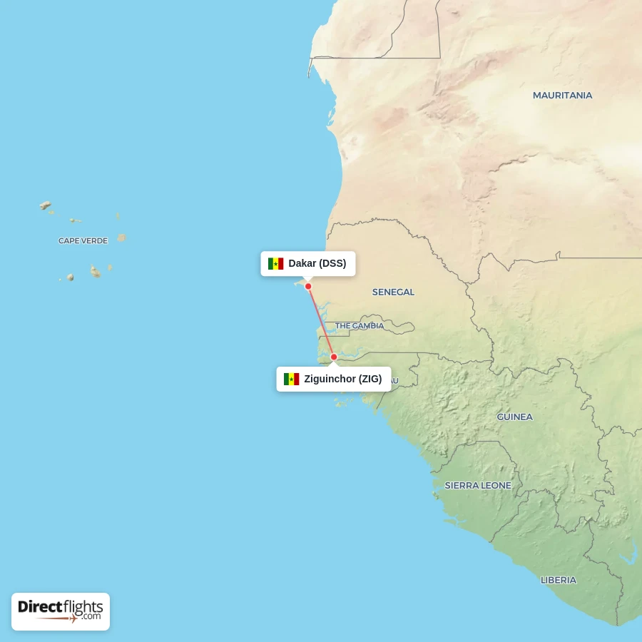 DSS - ZIG route map