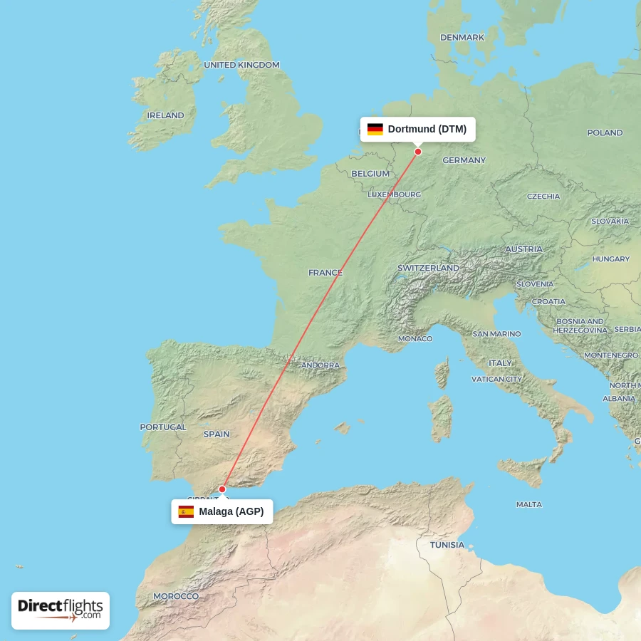 DTM - AGP route map