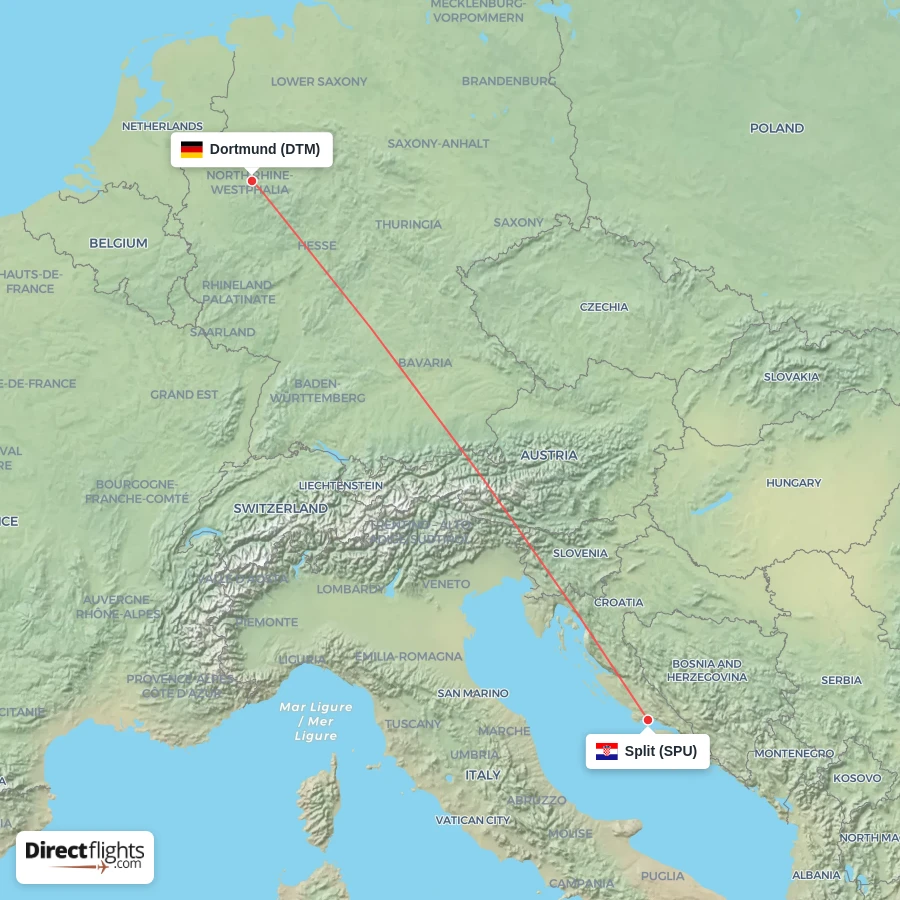 DTM - SPU route map