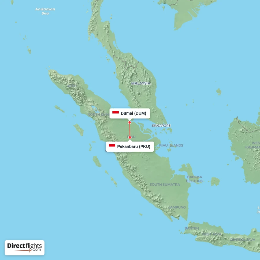 DUM - PKU route map