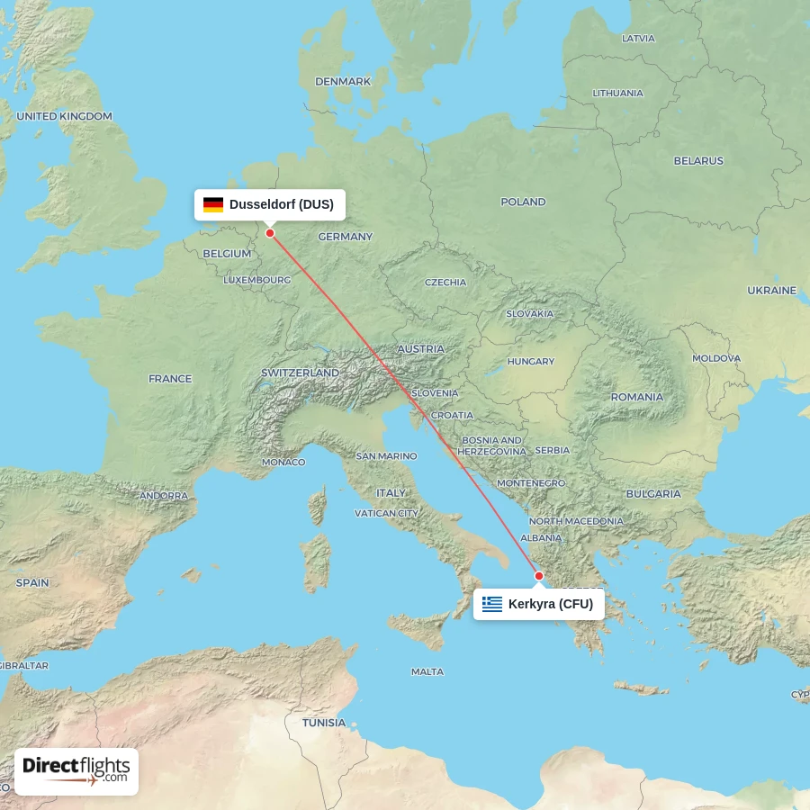 DUS - CFU route map