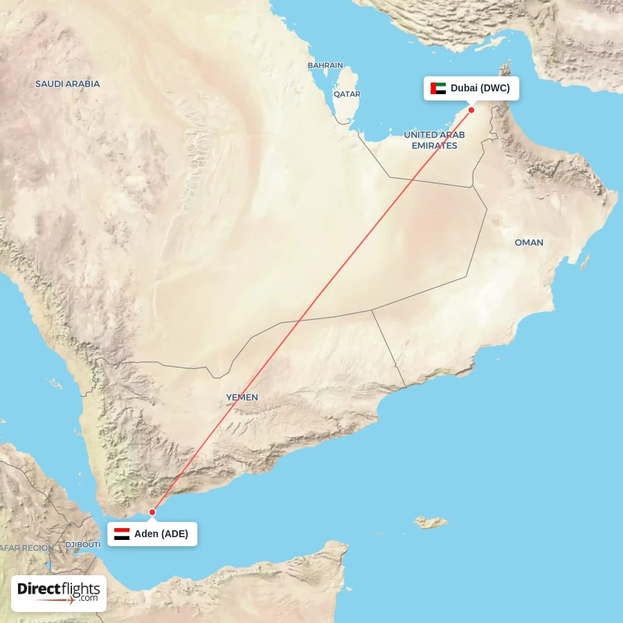 DWC - ADE route map