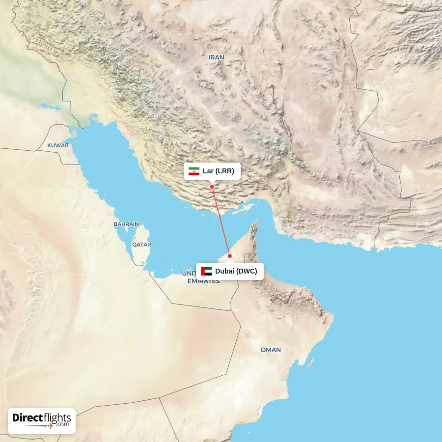 DWC - LRR route map
