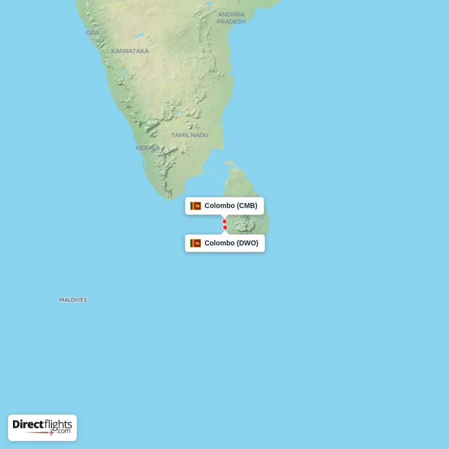 DWO - CMB route map