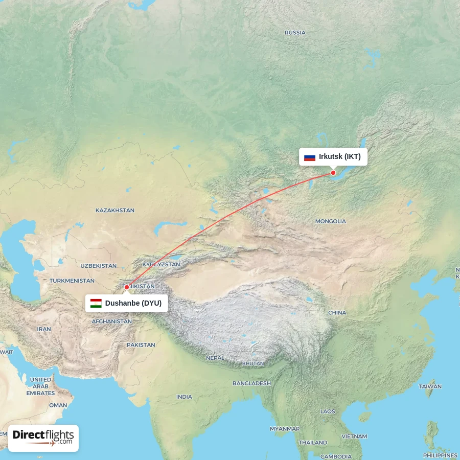 DYU - IKT route map