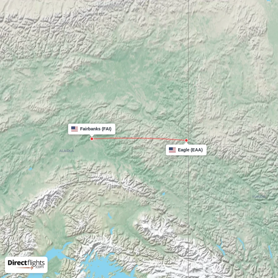 EAA - FAI route map