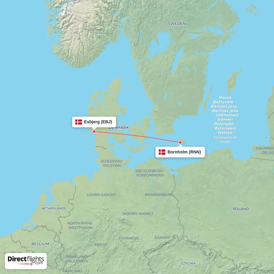 EBJ - RNN route map