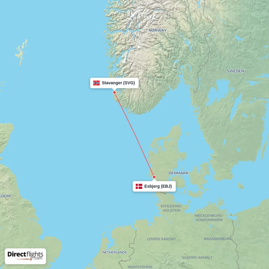 EBJ - SVG route map