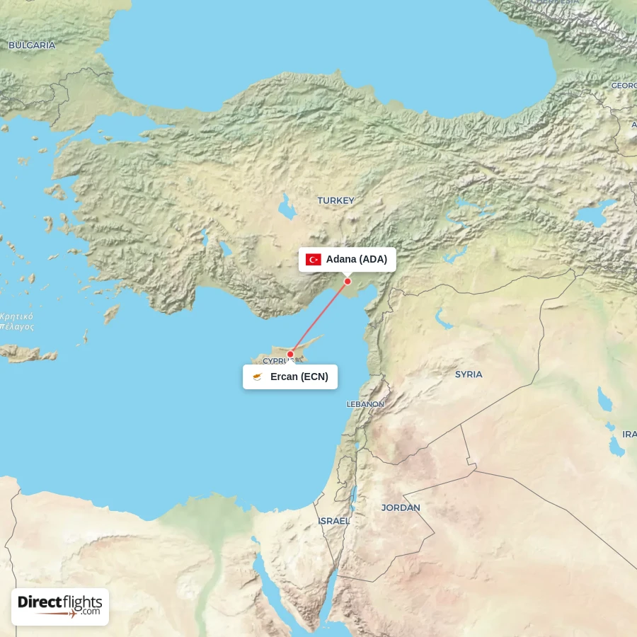 ECN - ADA route map