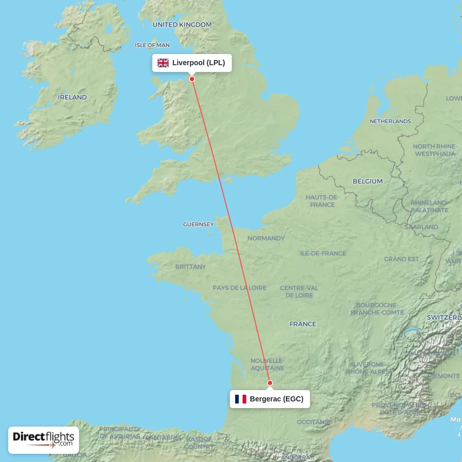 EGC - LPL route map