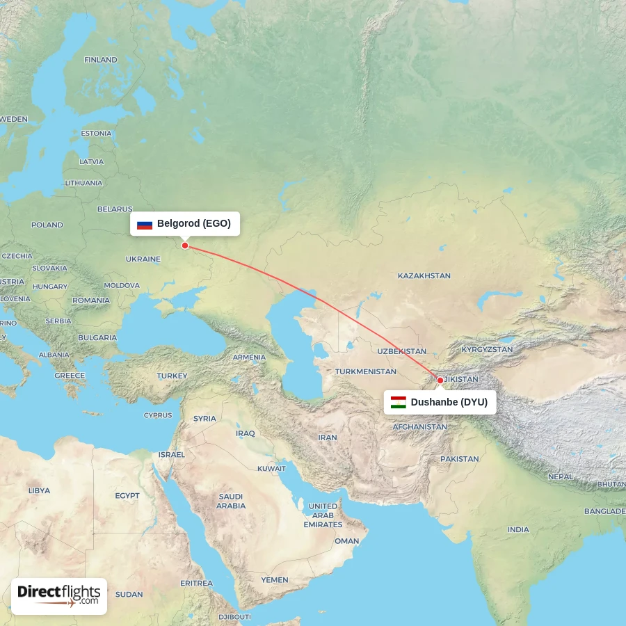 EGO - DYU route map