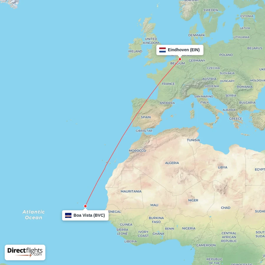 EIN - BVC route map