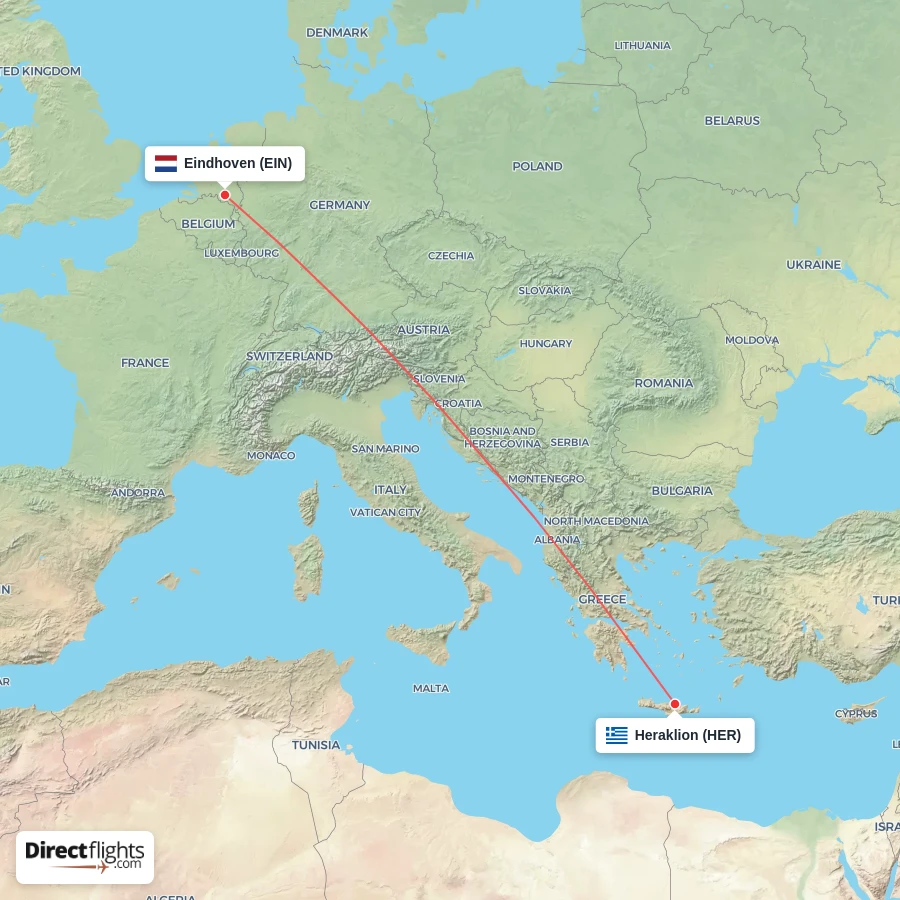 EIN - HER route map