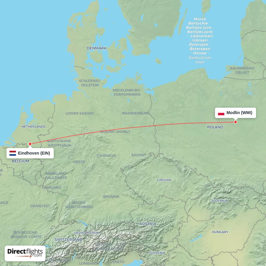 EIN - WMI route map