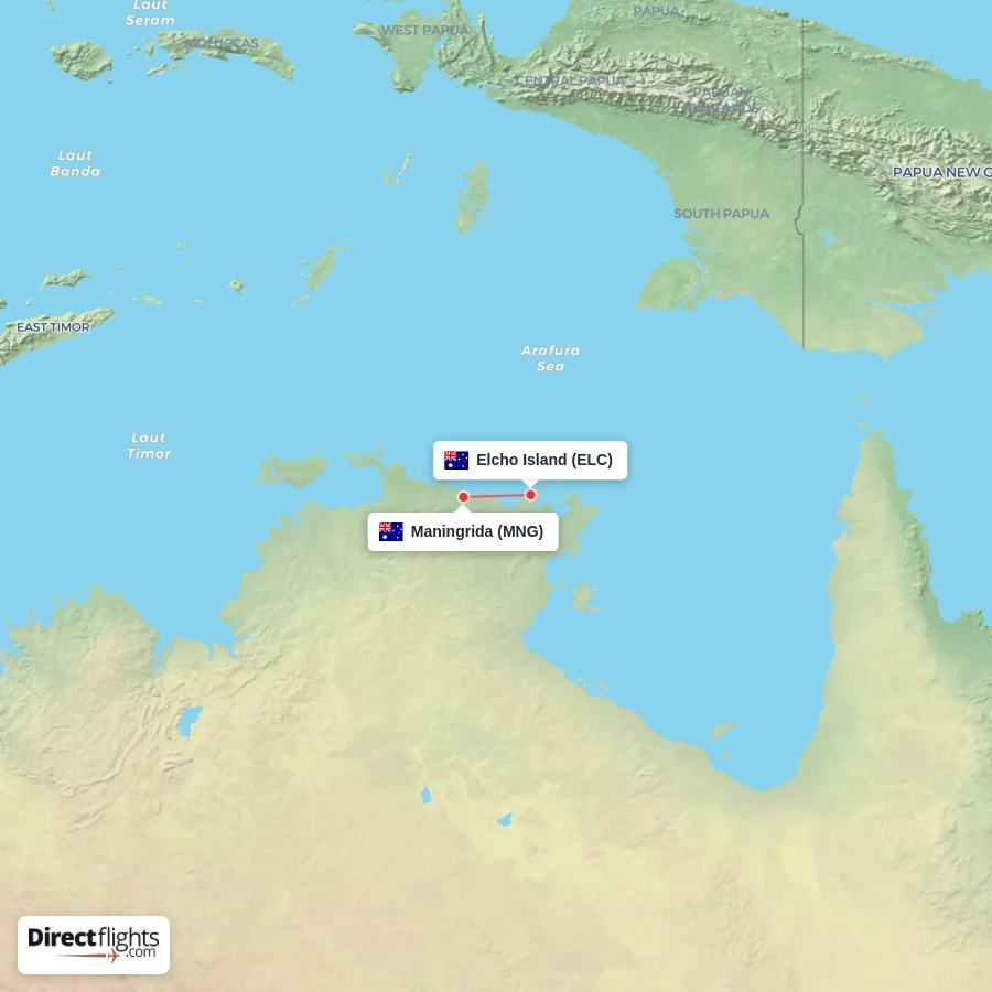 ELC - MNG route map