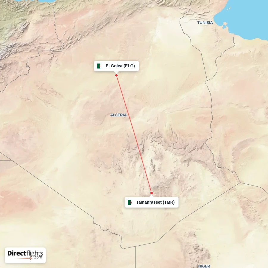 ELG - TMR route map