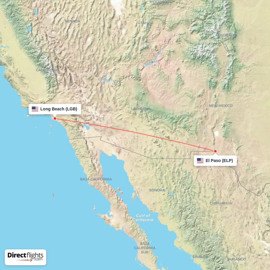 ELP - LGB route map