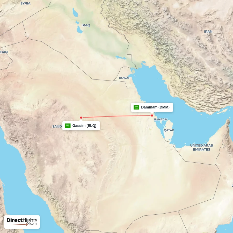 ELQ - DMM route map