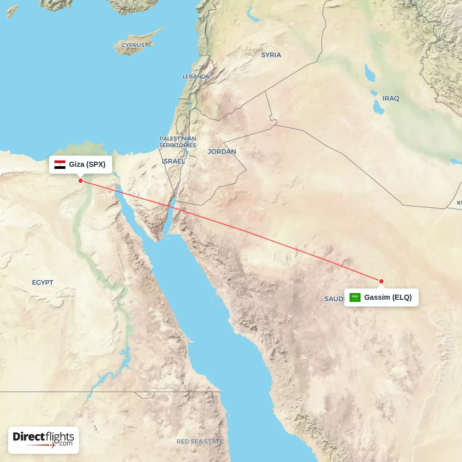 ELQ - SPX route map
