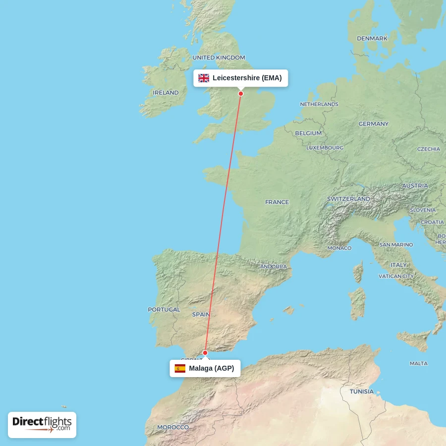 EMA - AGP route map