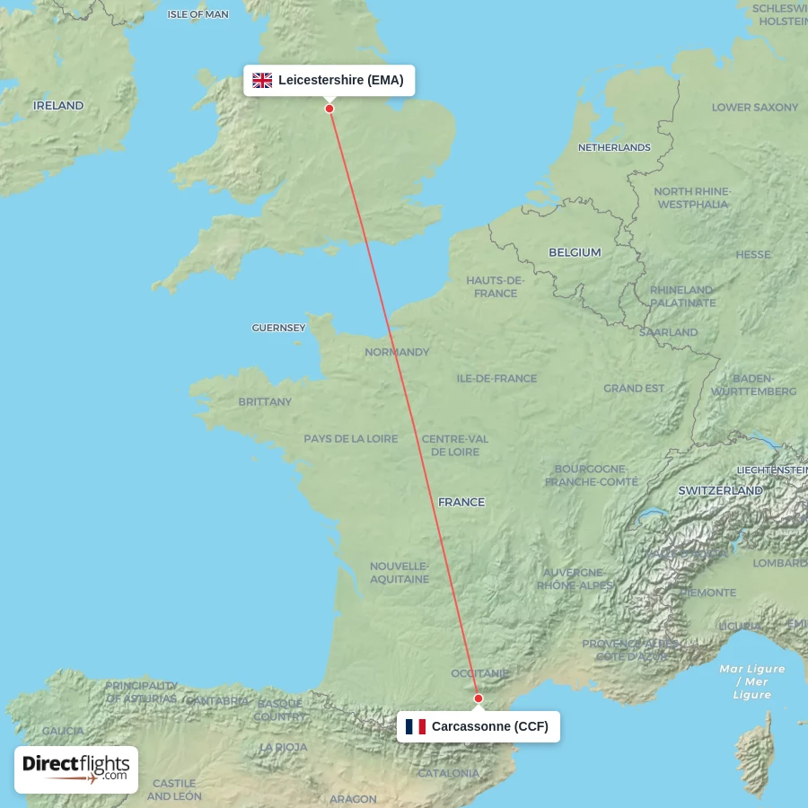 EMA - CCF route map