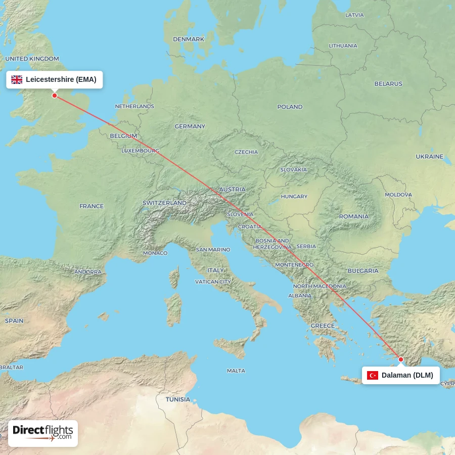 EMA - DLM route map