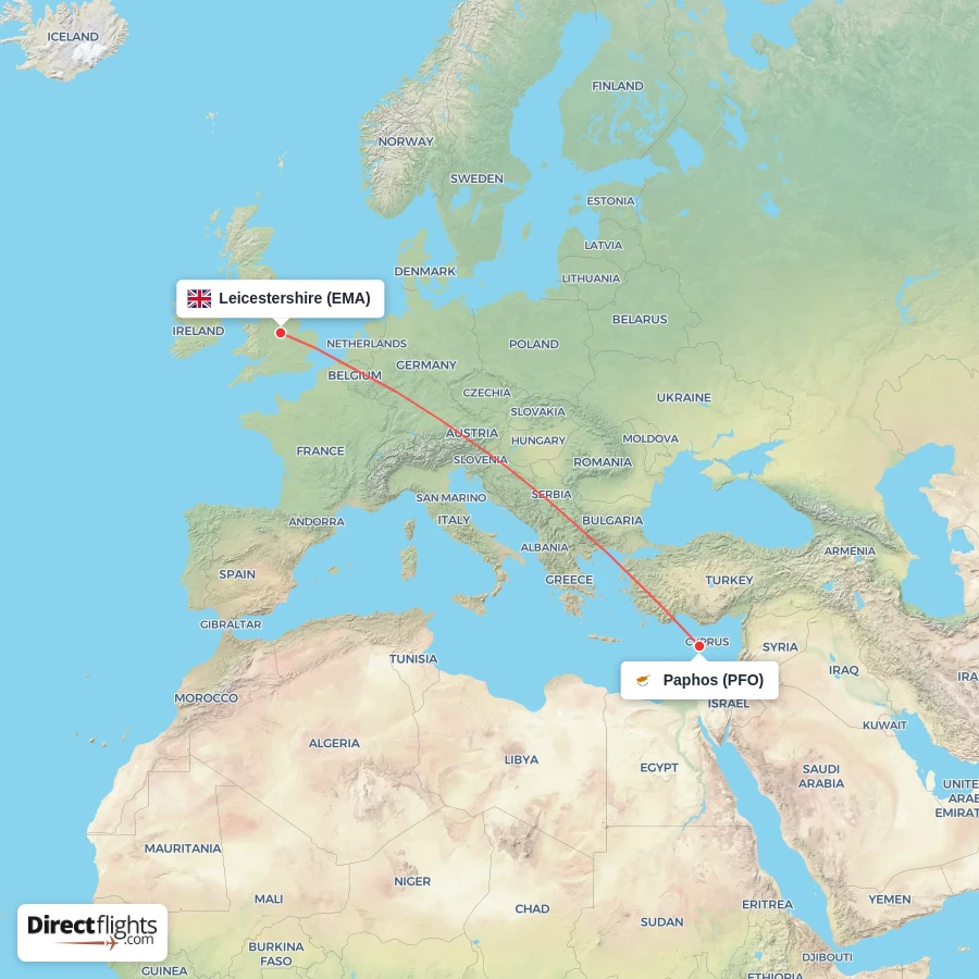 EMA - PFO route map
