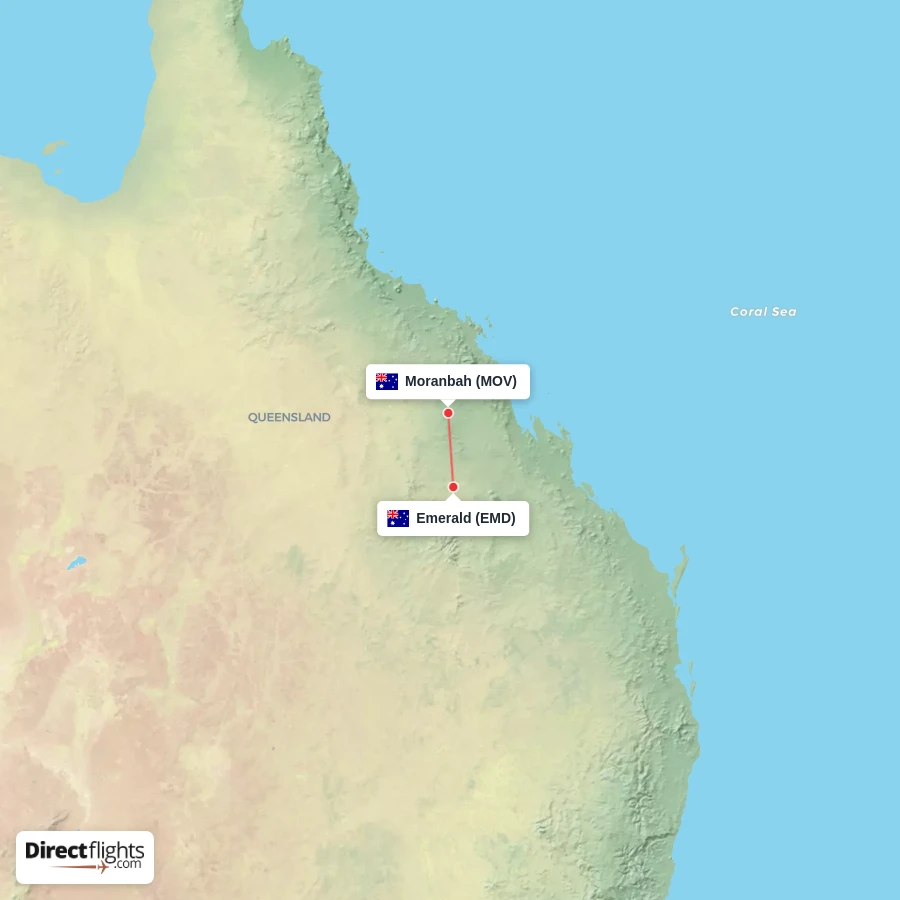 EMD - MOV route map