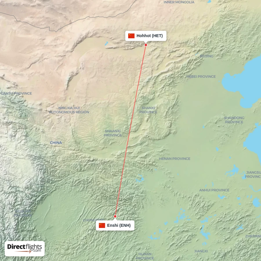 ENH - HET route map