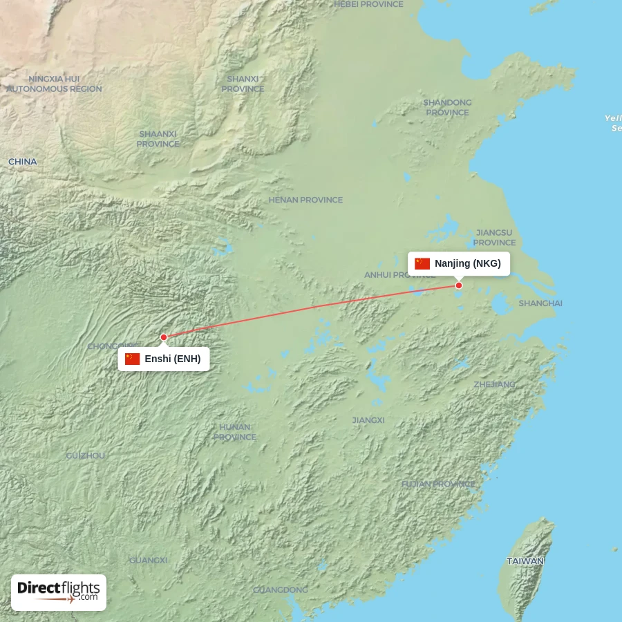 ENH - NKG route map