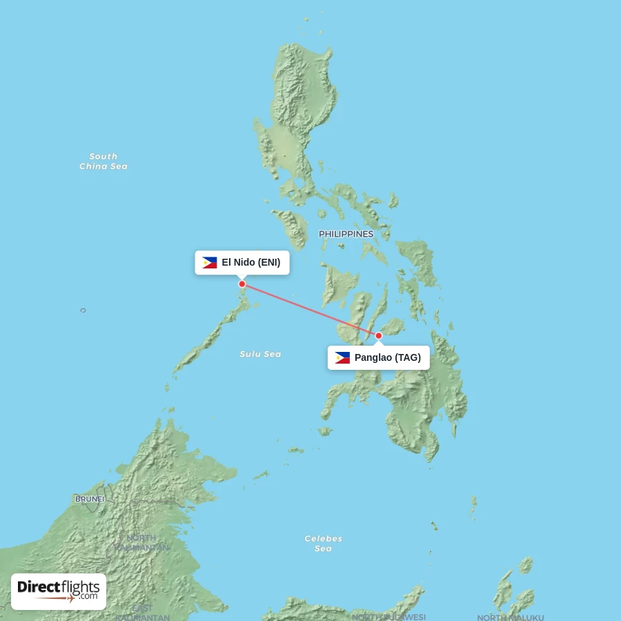 ENI - TAG route map