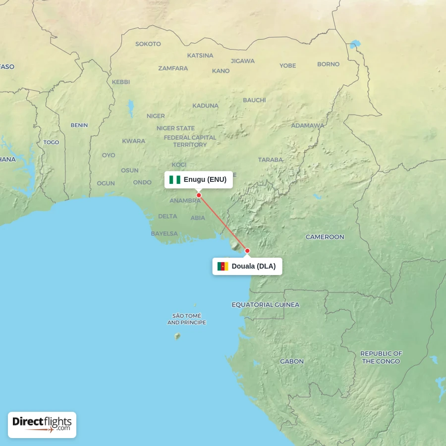 ENU - DLA route map