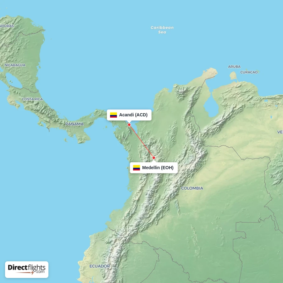EOH - ACD route map
