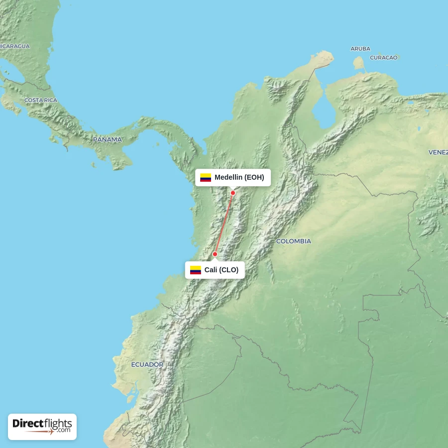 EOH - CLO route map