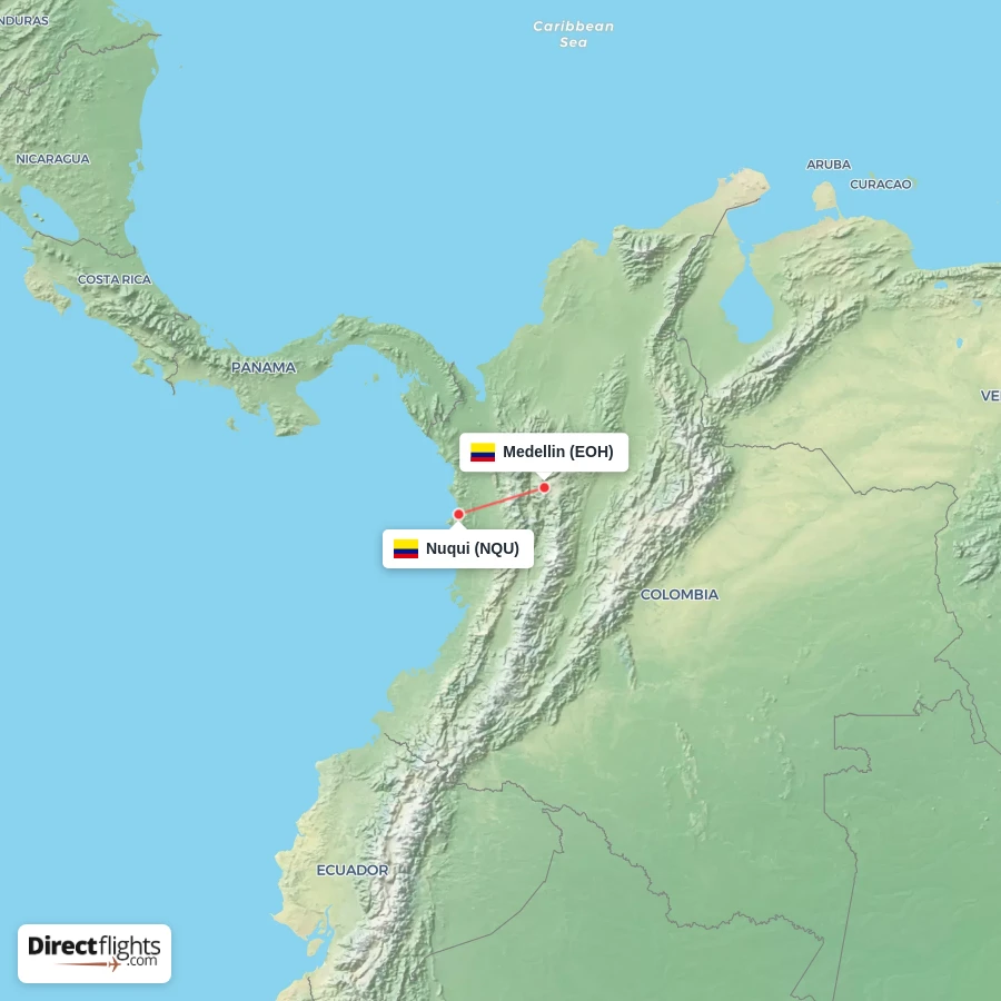 EOH - NQU route map