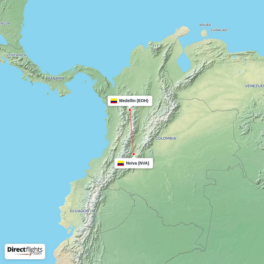 EOH - NVA route map
