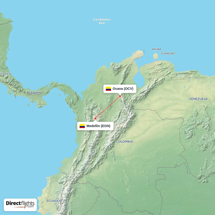 EOH - OCV route map