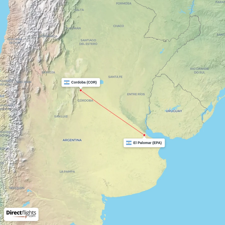 EPA - COR route map