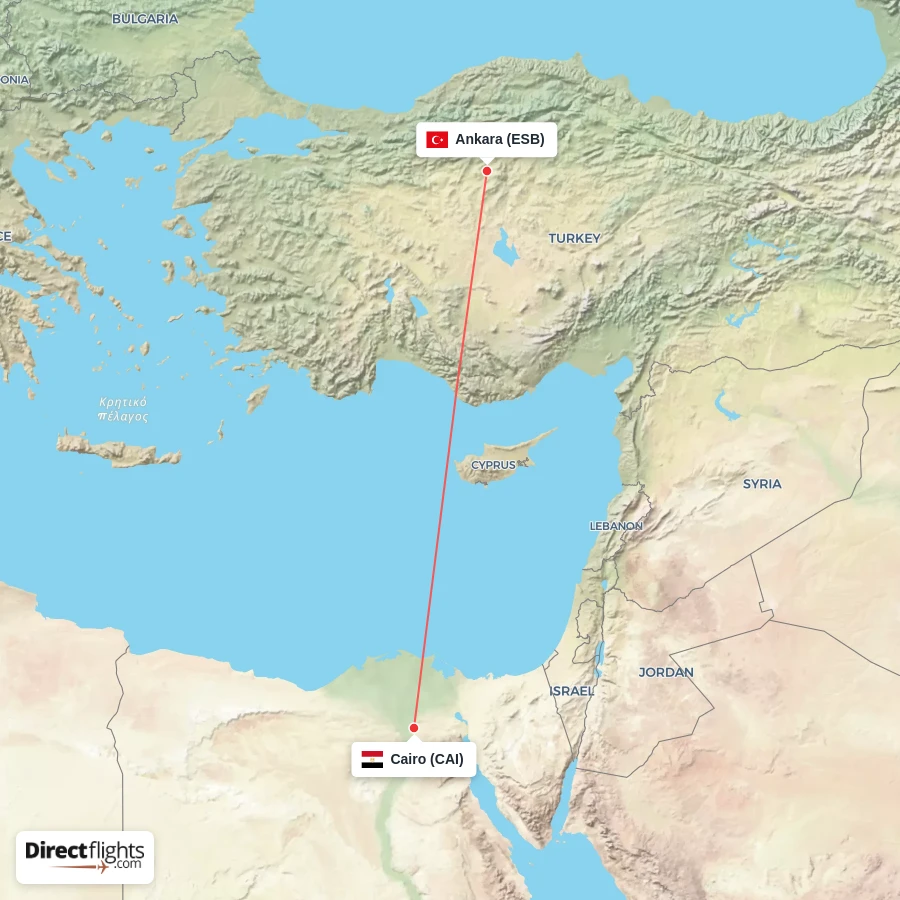 ESB - CAI route map