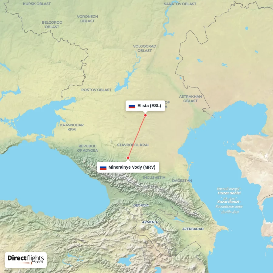 ESL - MRV route map
