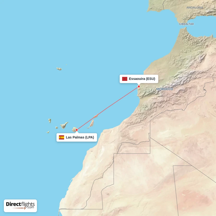 ESU - LPA route map