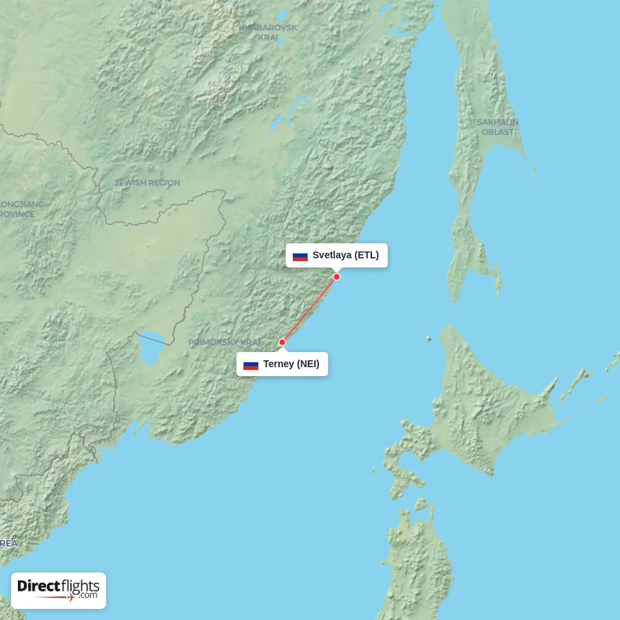 ETL - NEI route map