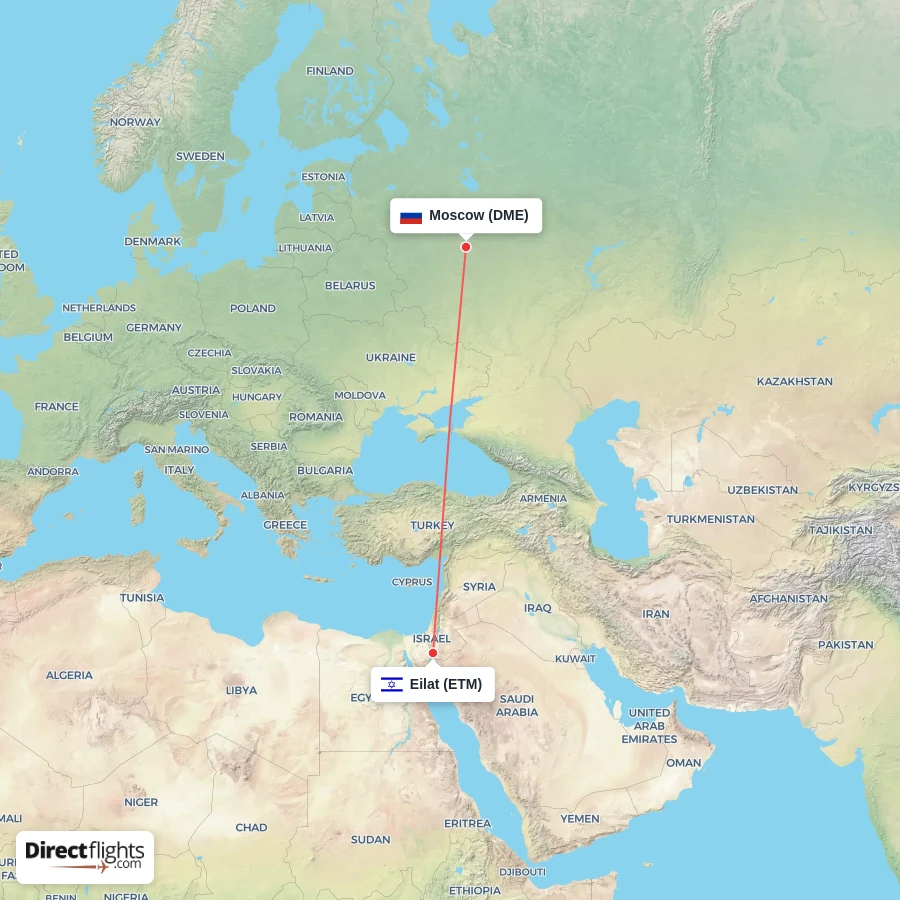 ETM - DME route map