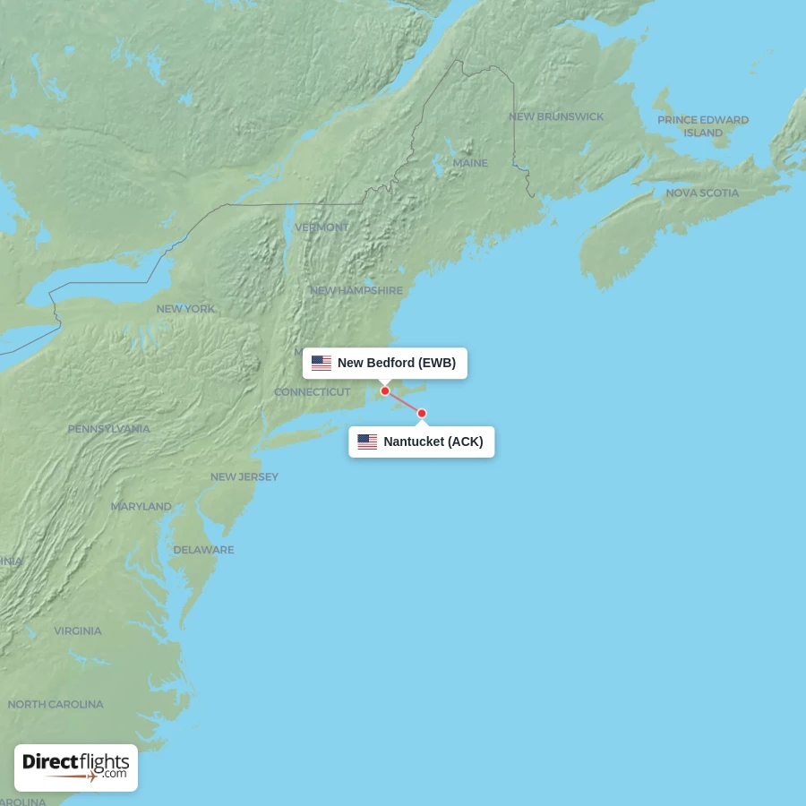 EWB - ACK route map