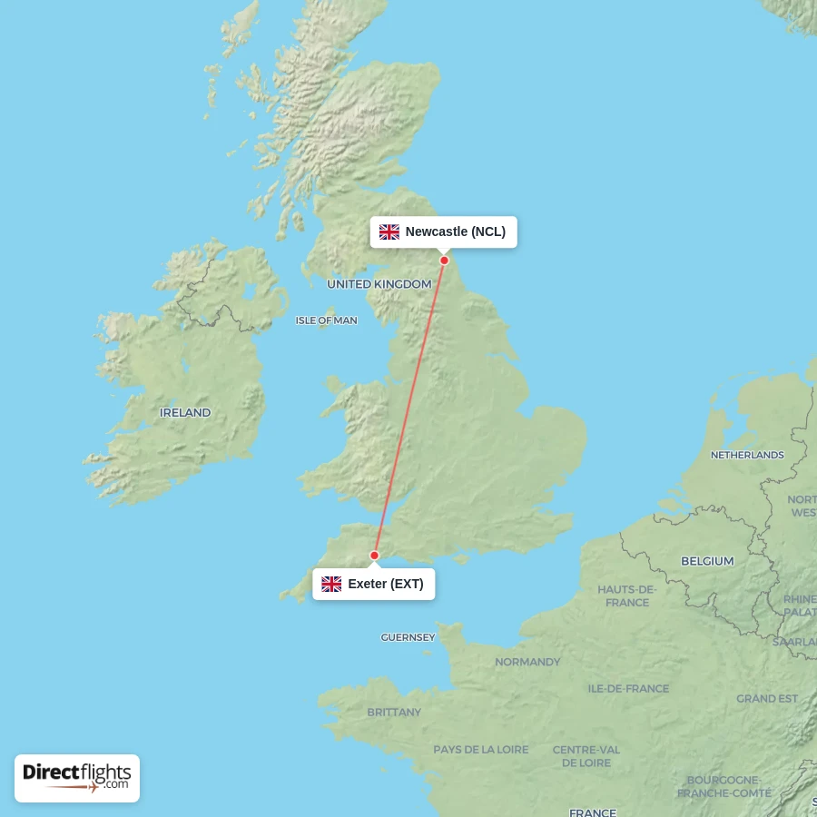 EXT - NCL route map
