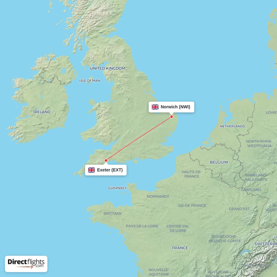 EXT - NWI route map